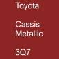 Preview: Toyota, Cassis Metallic, 3Q7.